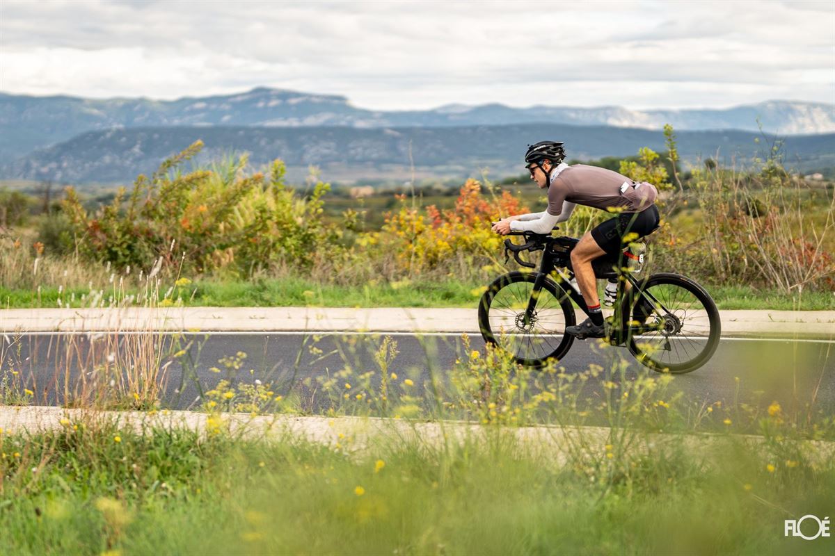Bastien en mode aventure à vélo